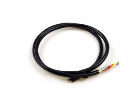4 Conductor 16 AWG Wire Black (Shielded)