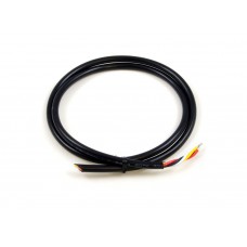 4 Conductor 16 AWG Wire Black