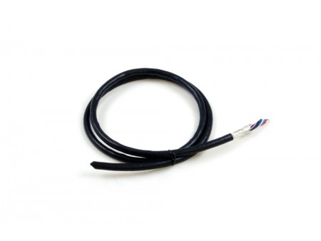 12 Conductor 22AWG Wire Black (Shielded)