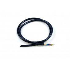 12 Conductor 22AWG Wire Black